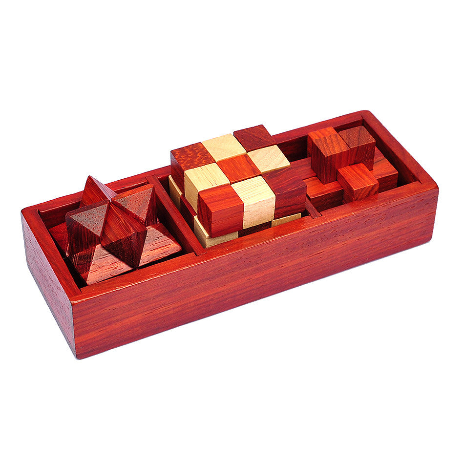 3D Handmade IQ Wooden Puzzle