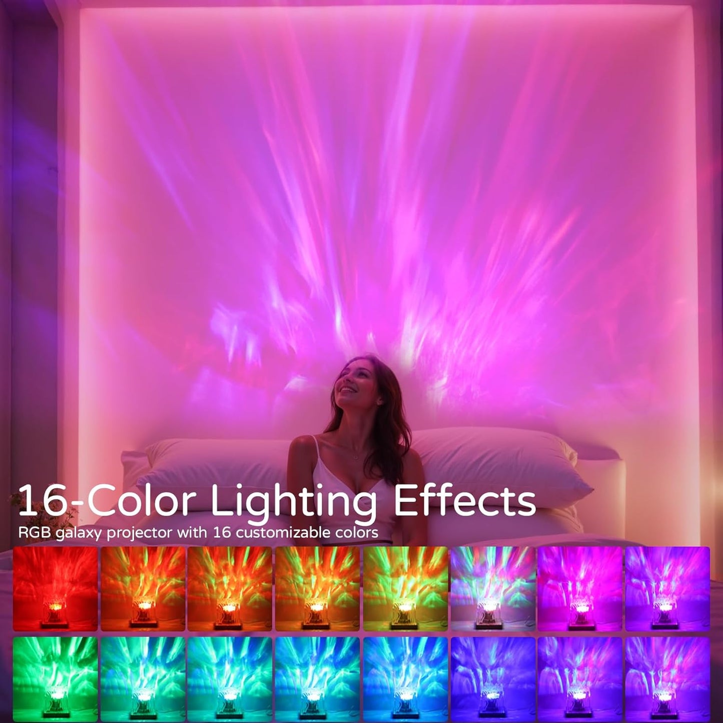 Aurora Borealis Crystal Projector