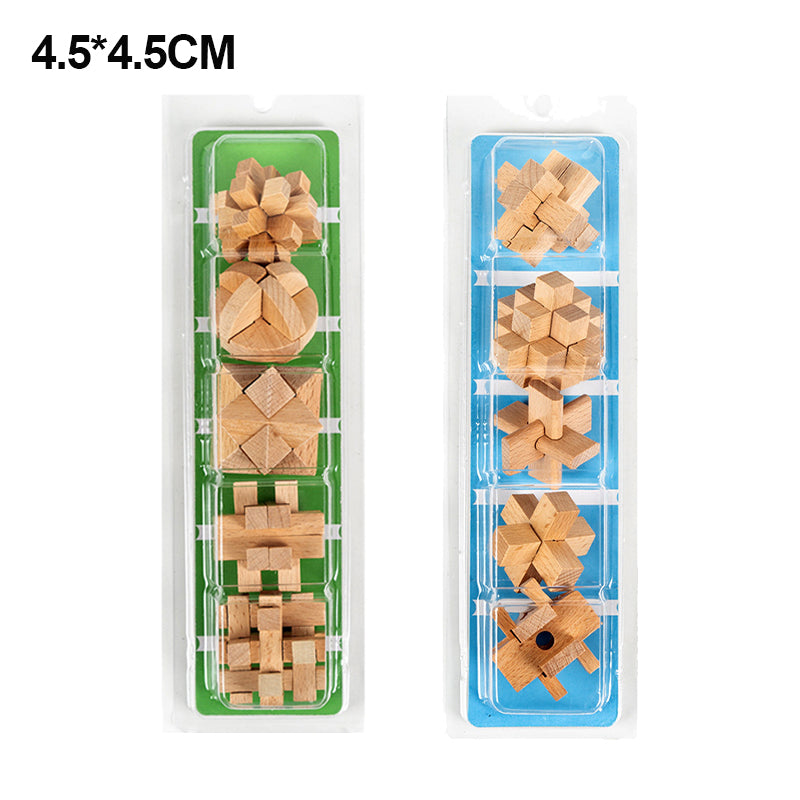 3D Handmade IQ Wooden Puzzle