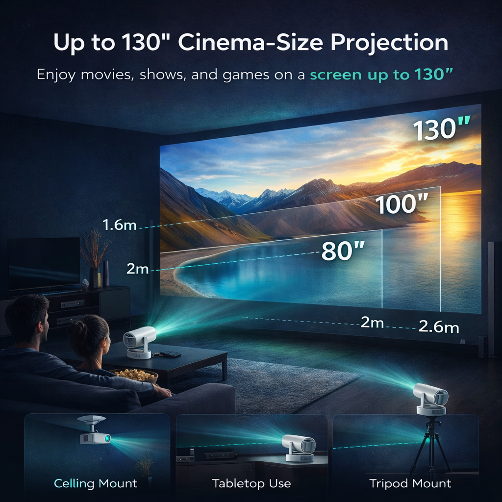 PhotonBeam™ Mini Smart Projector