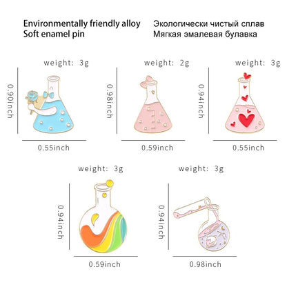 Chemistry Enamel Pins